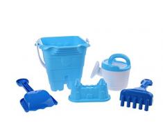 Yello BU1282 Serviette de Plage 5 pièces Bleu