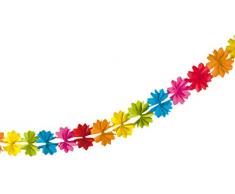 Susy Card 40012261 – Guirlande Mini éventails, 4 m, difficilement Inflammable