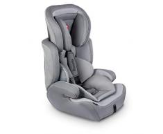 LIONELO Siège auto évolutif réhausseur 9-36 kg Groupe 123 Gris