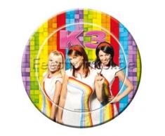 Folat K3 Lot de 8 Assiettes jetables Classiques