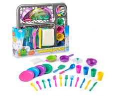 Toyrific - Jeu de Jouets de Cuisine et de Maison de Jeu - 28 pièces