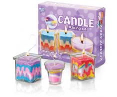 Tobar-Tobar-12728-Kit de création de Bougies, 12728, Arc-en-Ciel