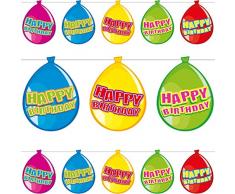 Folat Neu Guirlande Ballon danniversaire, 10 m