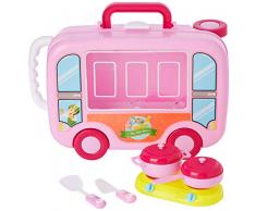 Stop & Look 000658384 de Cuisine Troley Valise Lot de 9 pièces, Diameter-23 Χ 12 Χ 35 cm, Multicolore