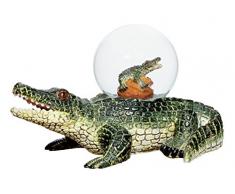 Katerina Prestige Boule Neige Figurine Crocodile, ME1076