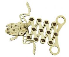 Gigamic- Grenouille Maquette 3D Mobile en Bois, PWGR,