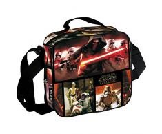 Star Wars Sac Isotherme Sac à déjeuner VII Le réveil de la Force Kylo Ren,/ Stormtrooper et droïdes Noir
