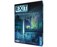 Jeux États-Unis – Exit : La Base dans Les Glaces arctiques – Jeu de Table, Multicolore Version Italienne Multicolore