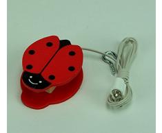 Rulke Rulke010576 Lampe à Suspension avec Friendly coccinelles