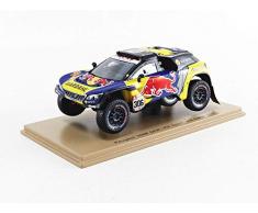 Spark- Voiture Miniature de Collection, S5626, Bleu/Jaune