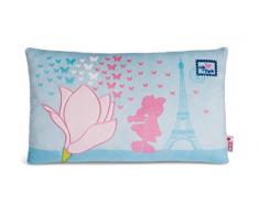 NICI- Coussin Jolly Journey à Paris, rectangulaire 43x25cm, 44280