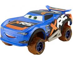 Disney Pixar Cars petite voiture XRS Course dans la boue, Barry DePedal, véhicule avec suspension, jouet pour enfant, GBJ41