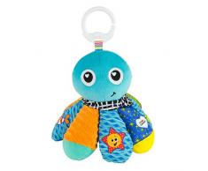 TOMY Lamaze - Peluche Sam La Pieuvre L27514, Peluche Bébé à Clip pour Berceau ou Poussette, Jouet dÉveil Bébé, Jouet Éducatif Multicolore, Convient dès la Naissance
