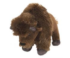 Wild Republic Republic-10856 Peluche Bébé Bison Cuddlekins Mini, Jouets, 20cm, 10856, Brun