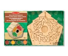 Melissa & Doug Created by Me! Kit de travaux manuels pour nichoir en bois