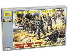 Zvezda - Z8083 - Maquette - Infanterie Allemande - Echelle 1:72