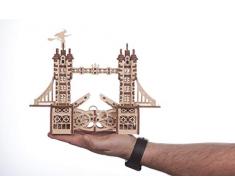 Gigamic- Tower Bridge Petite Maquette 3D Mobile en Bois, PWTOS,