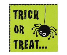 Neviti 596799 Happy Halloween Serviettes de Table