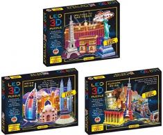 LED Diorama Puzzle Motiv: Welcome to Las Vegas 43 Teile