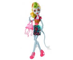 Monster High - CCB33 - Poupée Mannequin - Fusion Monstrueuse - Fusion Lagoona/jinafire