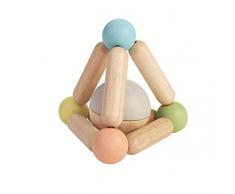 PlanToys- Hochet Triangle Pastel Jeux Deveil, PT5256