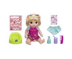 Baby Alive E0609uc00 Blonde Cheveux raides Pot Dance bébé, Multicolore