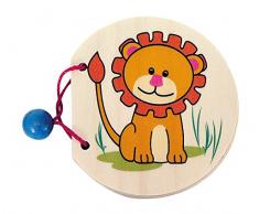 Hess Polypropylène animaux du zoo Tableau livre bébé jouet, 9 cm - Version Anglaise