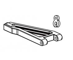 Jamara Jamara505041 Voltage-Major Suspension Ensemble de Support Fixe