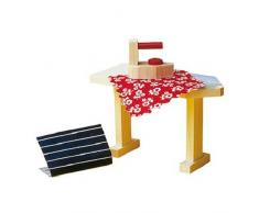 Rülke 21652 Jouet en Bois pour poupée Rouge