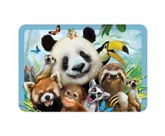 Howard Robinson Hr40109 Selfie Zoo Set de Table Enfant