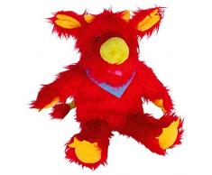Goki- Marionnette Monstre Hardi Rouge/Jaune, 51551, Multicolore