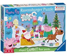 Ravensburger UK 5534 Peppa Pig Puzzle de Noël avec Porte Cintre
