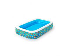 Bestway 54121 Piscine gonflable Deluxe décor poissons 305 x 183 x 56 cm