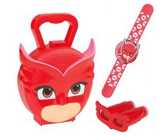 Jamara 410107 Coffret PJ Masks Owlette-3 Pièces Kit de Jeu Owlet Bracelet pour Véritables Pyjamas Météo Owlette-3 Pièces Suspionner, Stable et Pratique