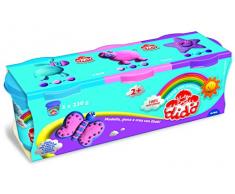 Didò 390464 – Tris bocaux 220 g (Azzurro-Viola-Rosa)