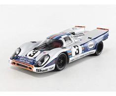 CMR- Voiture Miniature de Collection, CMR132, Argent/Bleu/Rouge