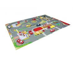Burago - 31279 - Radio Commande - Véhicule Miniature - Tapis - Ferrari Kids - Echelle 1:43