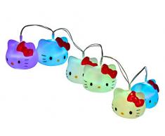 TEKNOFUN Hello Kitty Guirlande Lumineuse, 811316, Blanc