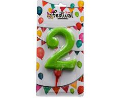 Grand Festival Bougie dAnniversaire Coloris Assortis (1)