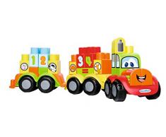 Jouets Ecoiffier -7779 - Mon 1er train Abrick Maxi – Jeu de construction pour enfants – Dès 12 mois – Fabriqué en France