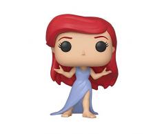 Funko- Figurines Pop Vinyle: Disney: Little Mermaid-Ariel (Purple Dress) Collection, 40101, Multicolore