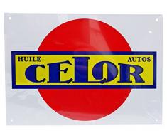 Dioramax- Miniature Voiture de Collection, CELOR Huile, Rouge/Jaune/Bleu