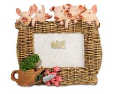 Katerina Prestige- Cadre Photo-Cochons avec Arrosoir, NA0845