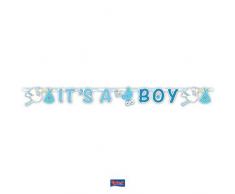 Folat- Guirlande de Lettres, 63632, Bleu