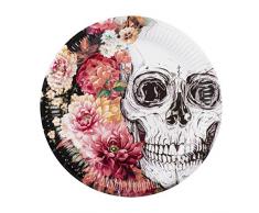 Boland BOL97076 Lot de 6 Assiettes Day of The Dead 23 cm