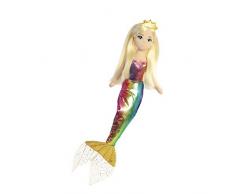 Aurora, 33318, Sea Sparkles, sirène Amanda, 46 cm, Peluche, Multicolore