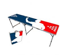Table Beer Pong Officielle Player | Qualité Premium | Dimensions Compétitions Officielles | Etanche et Résiste aux Rayures | Jeu de Soirée et Apéro | Jeu à Boire | Créée par OriginalCup®