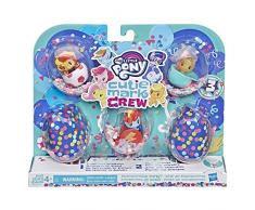 My Little Pony – Figurines Cutie Mark Crew Confettis Surprises - Coffret de 5 Cutie Mark Crew Thème Fête du Sport - 5 cm