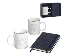 Dcasa Set Cadeau Tasse avec carnet Piscis Sets de matériel Scolaire (1)