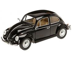 Kinsmart - 7002wbk - Véhicule Miniature - Modèle À Léchelle - Volkswagen Beetle - Echelle 1/24 , Coloris Aléatoire